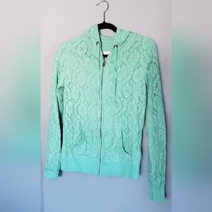 Aeropostale Beautiful  Lace Hoodie size M